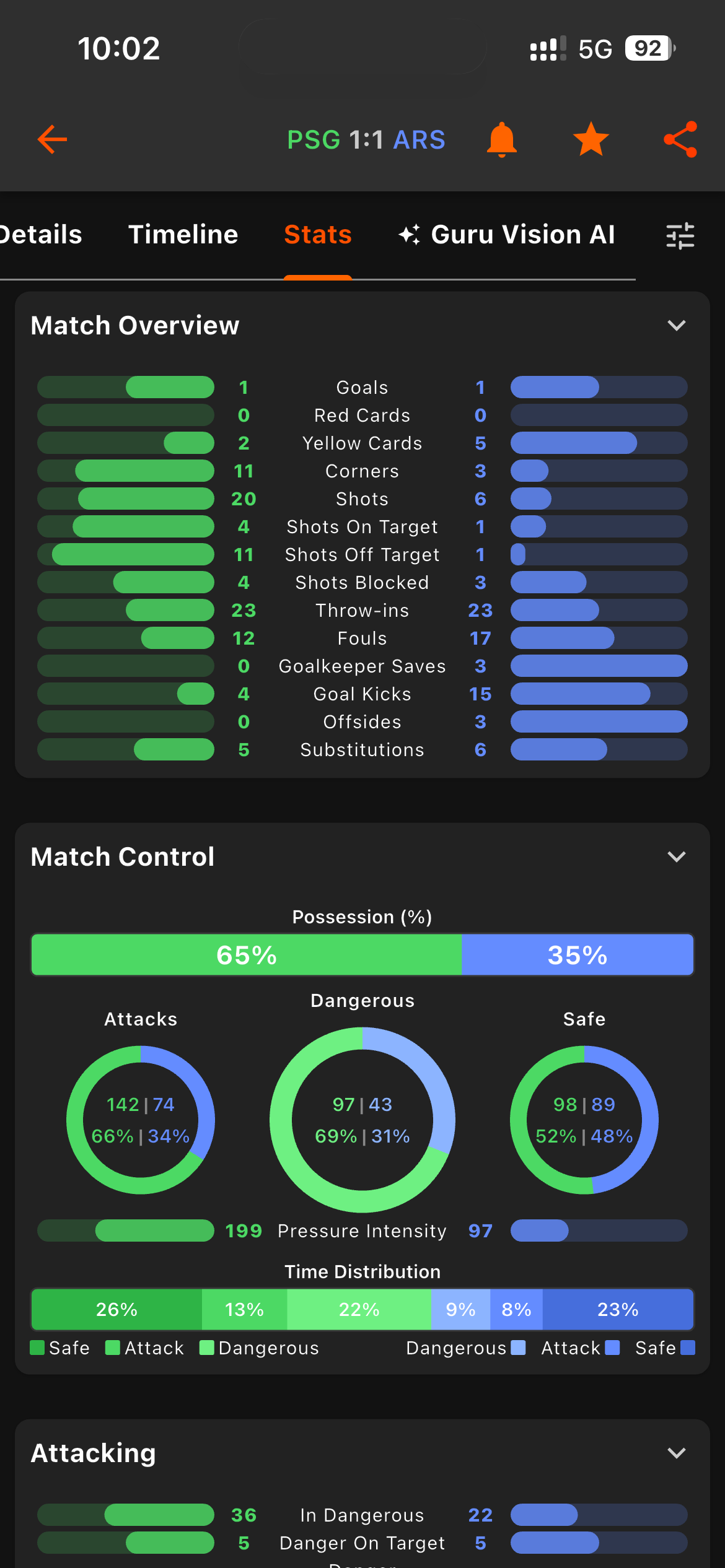 Match Details Screenshot